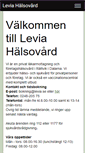 Mobile Screenshot of levia.se